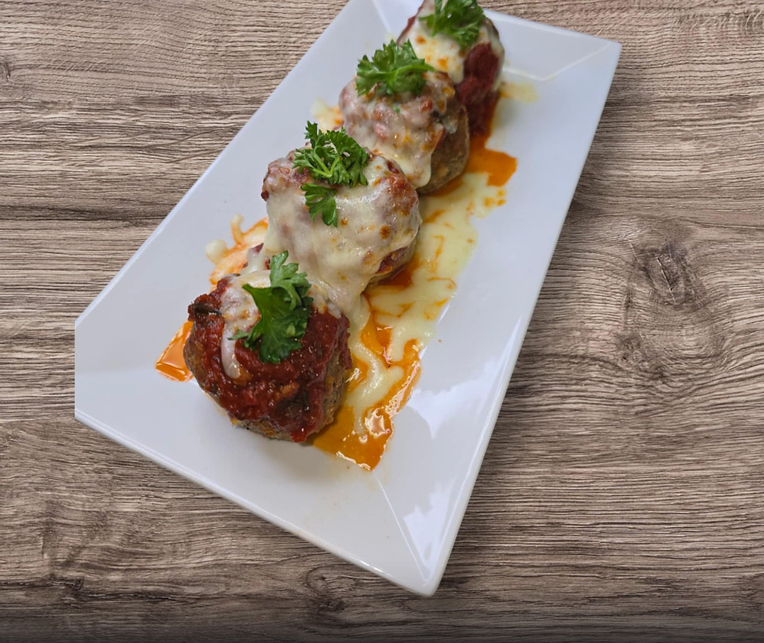 Meatball parmigiana